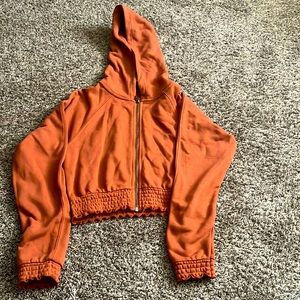 S cropped hoodie